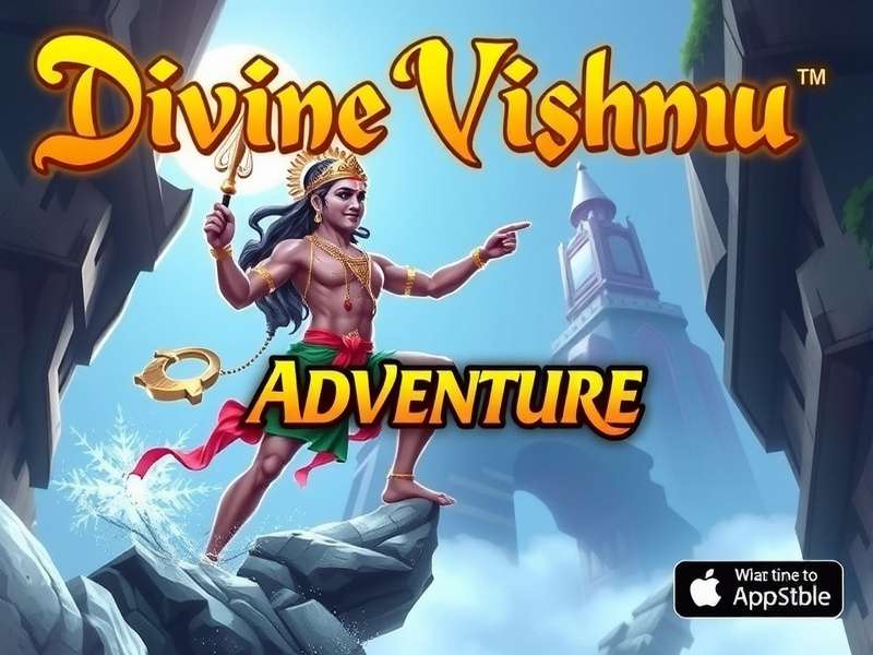 Divine Vishnu Adventure Game Cover